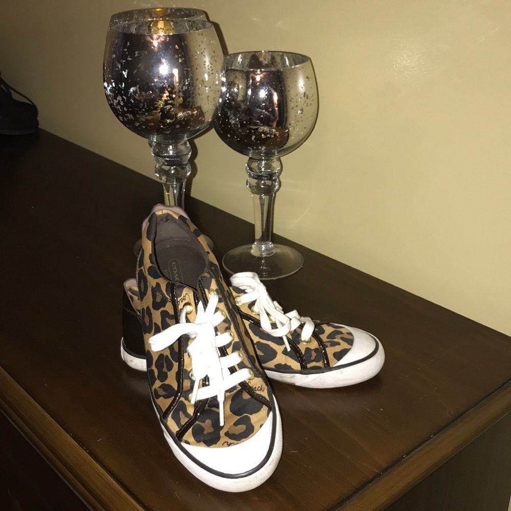 Coach Cheetah Sneakers